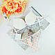 Комплект білизни бюстьє + трусики Weiyesi в горошок 85В молочний з персиковим (536), фото 2