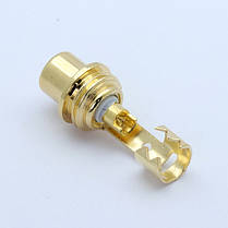 Гніздо RCA під паяння FreeEnd — RCA Female Metal R Connector (комплект 2 шт.), фото 5