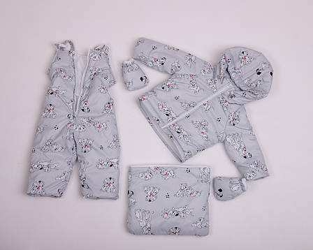 Детский демисезонный комбинезон  ( ВЕСНА/ОСЕНЬ ) трансформер 3в1 для деток от 0 до 2-х лет, фото 1