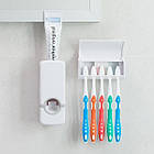 Дозатор для зубної пасти Toothpaste Dispenser, органайзер для зубних щіток, фото 2