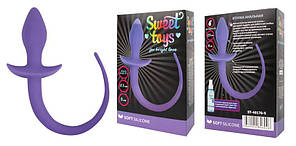 ВТУЛКА АНАЛЬНА L 80 мм D 32 мм, колір фіолетовий