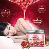 Гранат маска для обличчя Bioaqua з екстрактом граната Pomegranate Fesh Moisturizing Mineral Sleep Mask, 120 г, фото 6