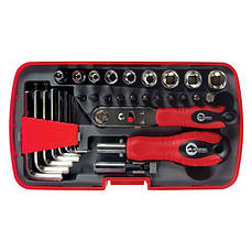 Викрутка з набором інструменту Intertool VT-1035 35 од.