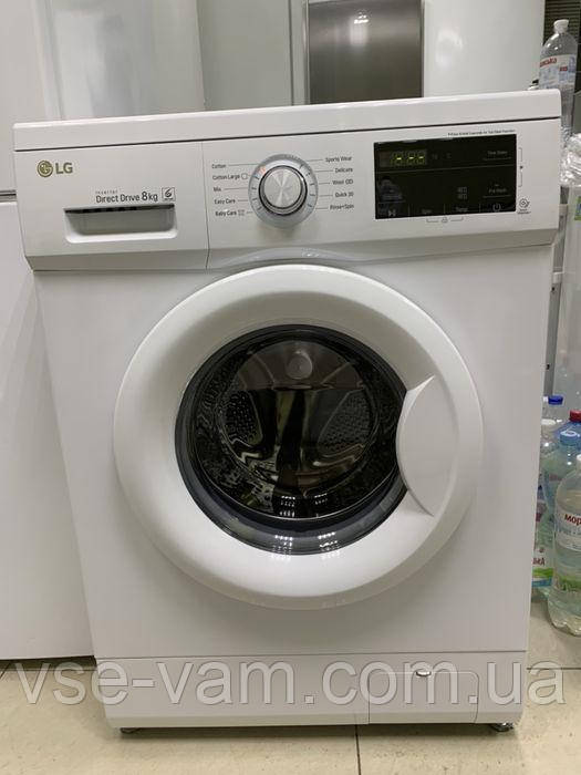 Пральна машина LG 8кг 1400отжим. D. D INVERTER Motor A+++ Німеччина Б. у