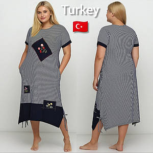 Плаття великого розміру Туреччина віскоза
