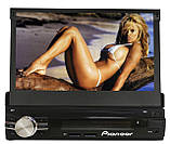 Автомагнітола 1DIN Pioneer 6600 виїзної екран 7" FullHD новинка КОРЕЯ, USB,AUX,Fm, фото 8