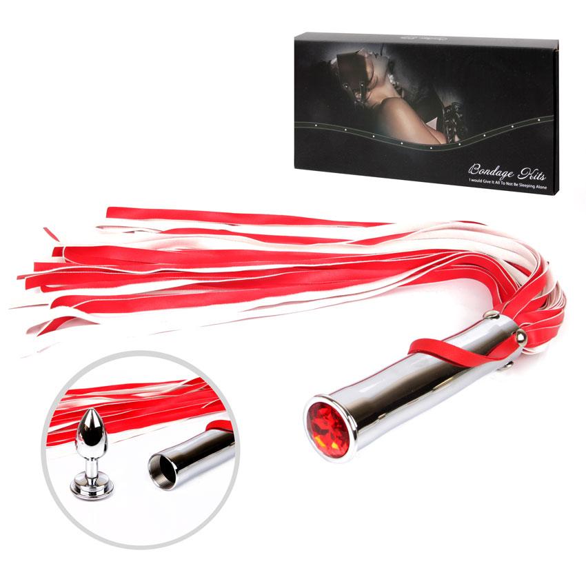 ПЛЕТЬ + ВТУЛКА L колодки 160 мм L хвоста 420 мм, L втулки 70 мм D втулки 25 мм, колір червоний