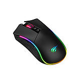 Миша ігрова програмовна HAVIT HV-MS1001 Backlight (4800 DPI) GAMING, USB, black, фото 3