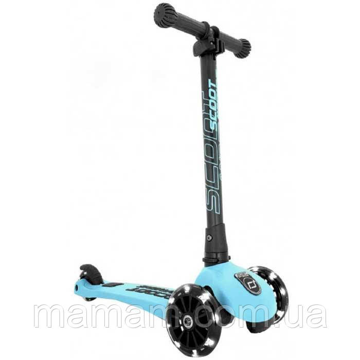 Самокат Scoot and Ride Highwaykick 3 Led Blueberry, фото 1