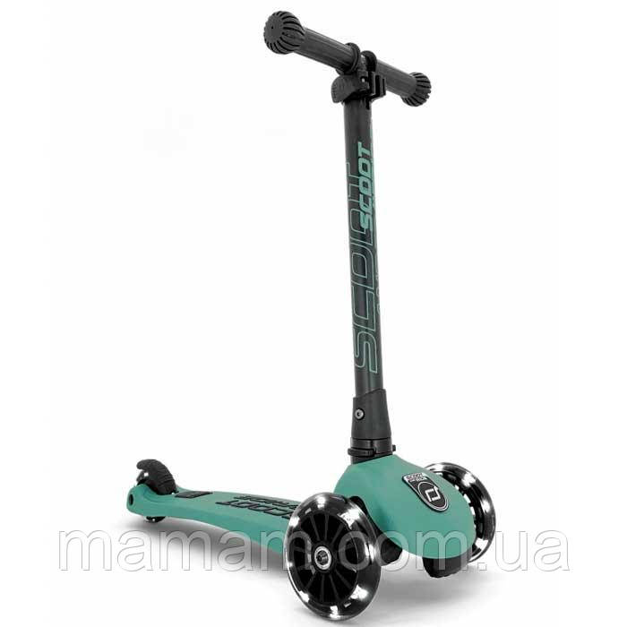 Самокат Scoot and Ride Highwaykick 3 Led Forest, фото 1