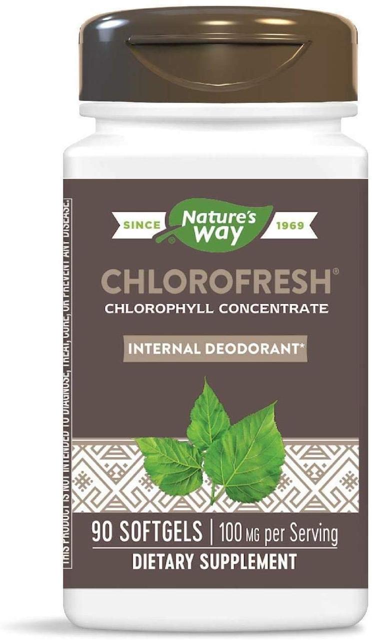 Nature's Way Chlorofresh 90 гелевих капсул
