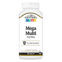 Витамины для мужчин 21st Century Mega Multi for Men Multivitamin & Multimineral 90 таблеток