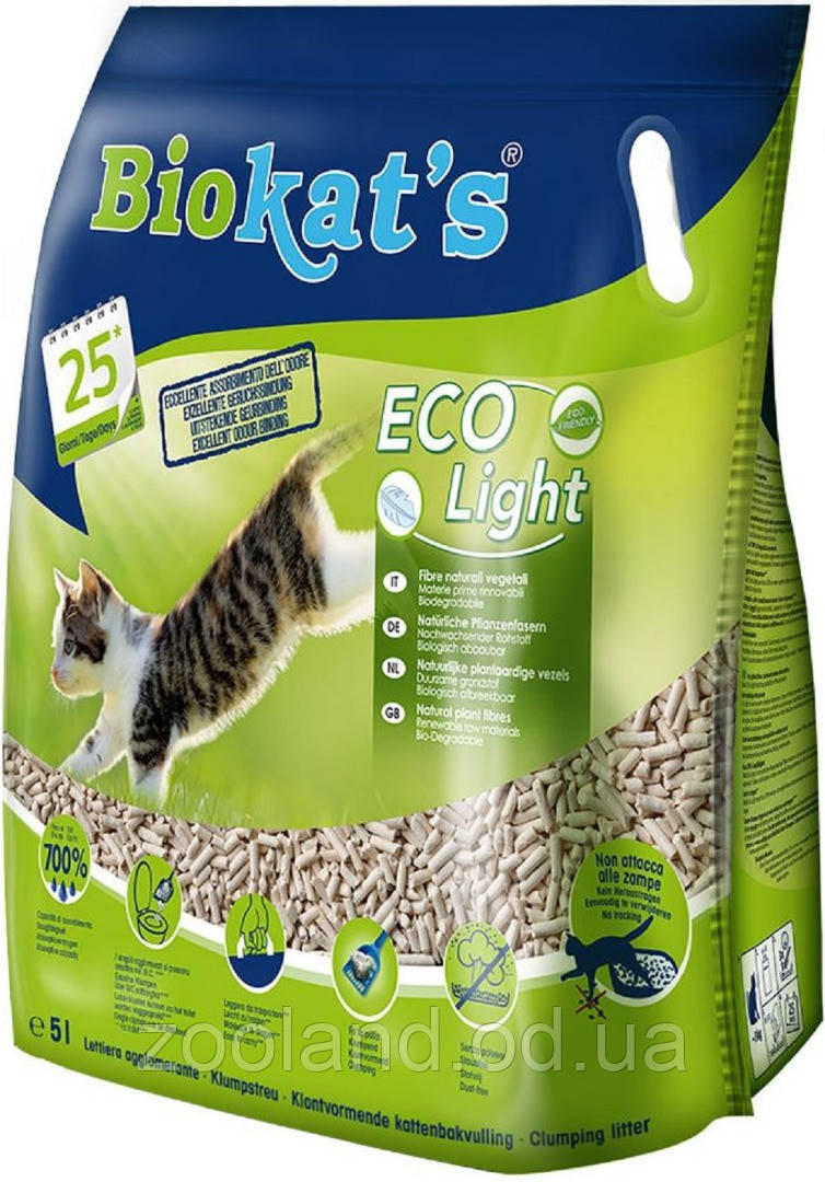 75.95 Biokat's Eco Light Соєвий наповнювач, 5 кг
