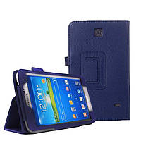 Чехол samsung Galaxy Tab 4 7.0 (SM-T230, T231) Classic book cover dark blue