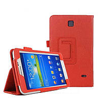 Чехол samsung Galaxy Tab 4 7.0 (SM-T230, T231) Classic book cover red