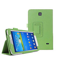 Чехол samsung Galaxy Tab 4 7.0 (SM-T230, T231) Classic book cover apple green