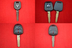 Mitsubishi ключі з чіпами, кнопками і радіоканалом, смарт ключі