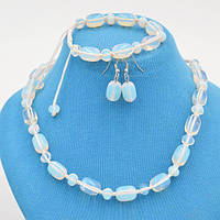 Комплект Шамбала Синтетичний Місячний Камінь