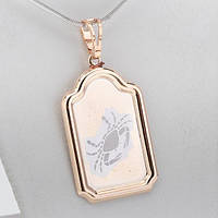 Кулон XUPING Рак 29х19 мм Позолота Родій