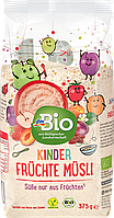 Органические фруктовые мюсли для детей dm Bio Müsli Früchte für Kinder, 375 гр