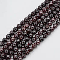 Бусини Гранат Природний 8 мм 49 шт.