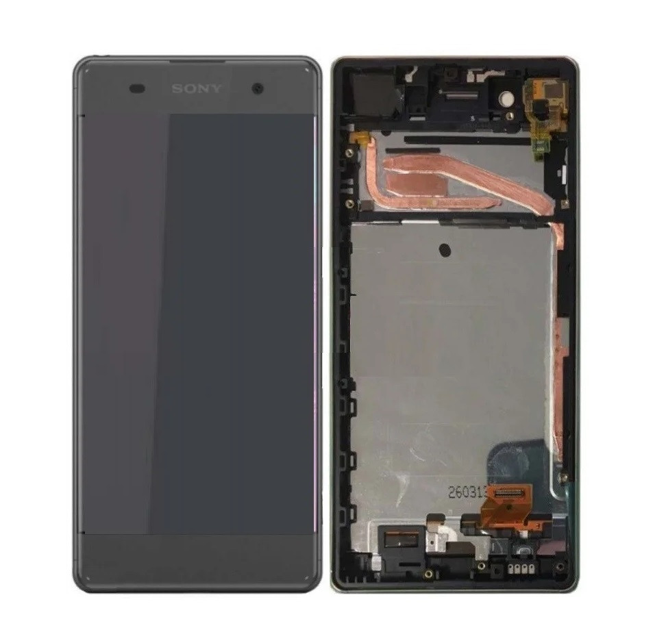 Дисплей для Sony F5121 | F5122 | F8131 | F8132 | Xperia X Perfomance з сенсором в рамці (Сірий) Оригінал Китай, фото 1