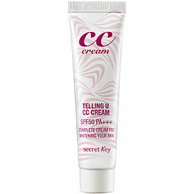 СС крем з щільним покриттям Secret Key Telling U CC Cream SPF 50 PA +++ 30 мл