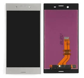 Дисплей для Sony F8331 | F8332 | Xperia XZ з сенсорним склом (Сірий | Сріблястий) Оригінал Китай