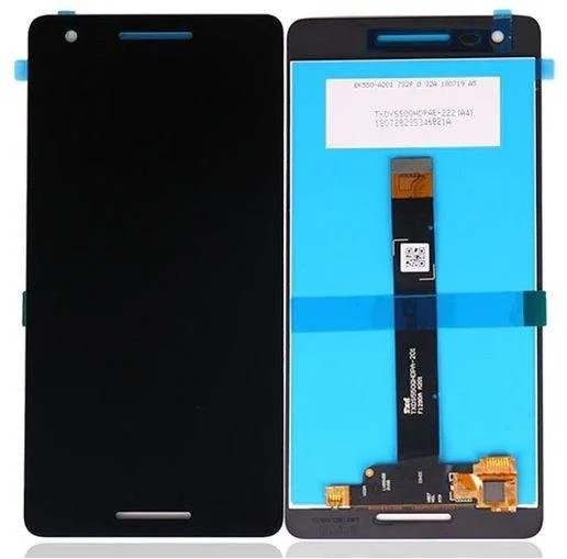 Дисплей для Nokia 2.1 Dual Sim з сенсорним склом (Чорний) Оригінал Китай