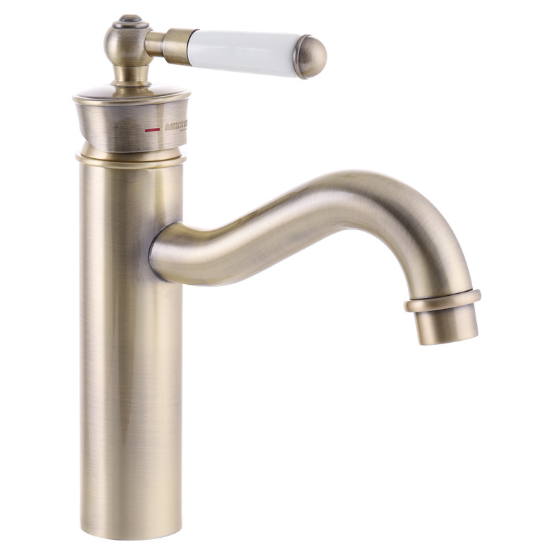 Змішувач для умивальника MX Німеччина PREMIUM VINTAGE 001-B Бронзовий (MI2859)