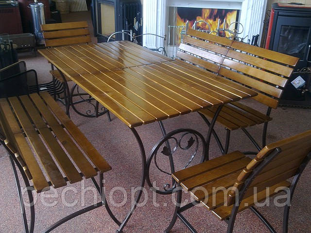 Мебель садовая кованая - фото 3 - id-p16543345