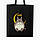 Еко сумка Мій сусід Тоторо (My Neighbor Totoro) чорна саржа, шопер з принтом, фото 4