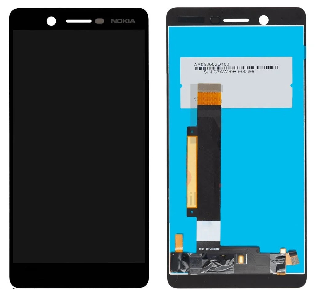 Дисплей для телефону Nokia 7 Dual Sim з сенсорним склом (Чорний) Оригінал Китай