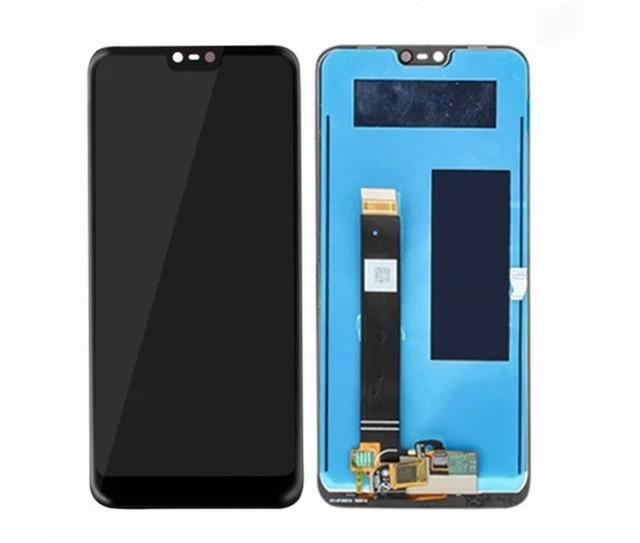 Дисплей для телефону Nokia 7.1 Dual Sim з сенсорним склом (Чорний) Оригінал Китай