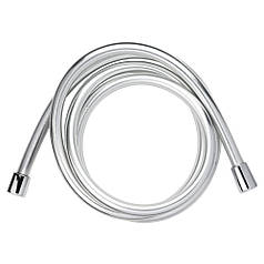 Шланг для душу 1/2" ПВХ 3-х шаровий з підшипником сріблястий 200см CORSO XB-0138 (9691613)