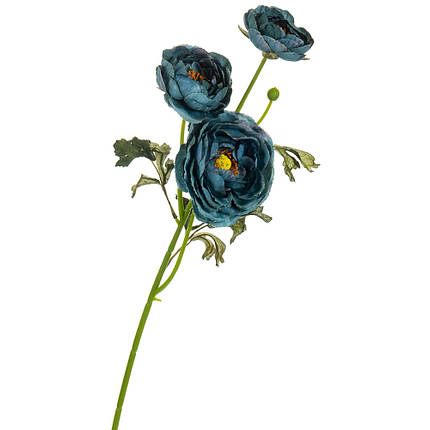 Букет "Ранункулюс" синій, у пакованні 2 шт. (8114-018), фото 1