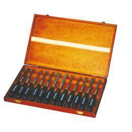 Комплект інструментів для різі для дерева, 12 шт. Holzmann SCH12TLG