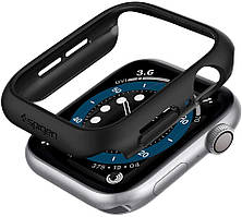 Чохол Spigen для Apple Watch SE / 6 / 5 / 4 (40 mm) — Thin Fit, Black (061CS24484)