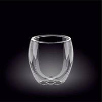 Стакан Wilmax Thermo Glass с двойным дном 400 мл new 888763