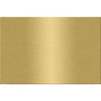Металева пластина для сублімації 600 на 300 мм ЗОЛОТО
