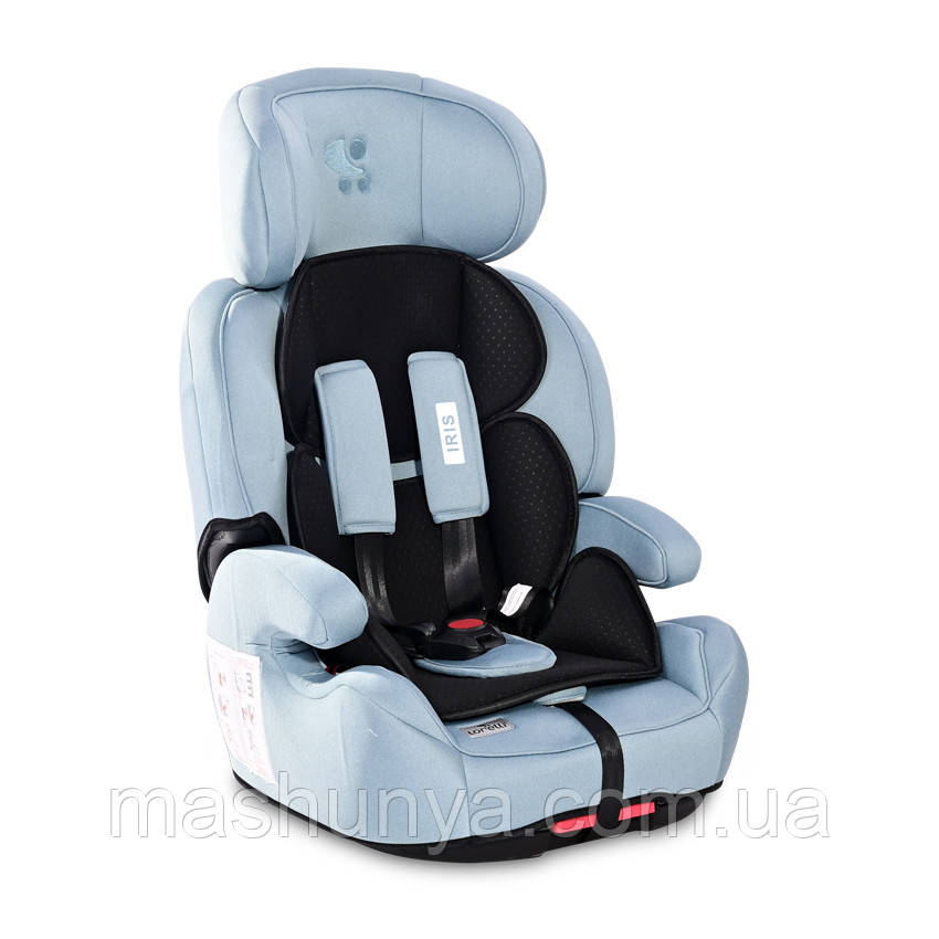 Автокрісло Lorelli Iris Isofix група 1/2/3 (9-36 кг) brittany blue