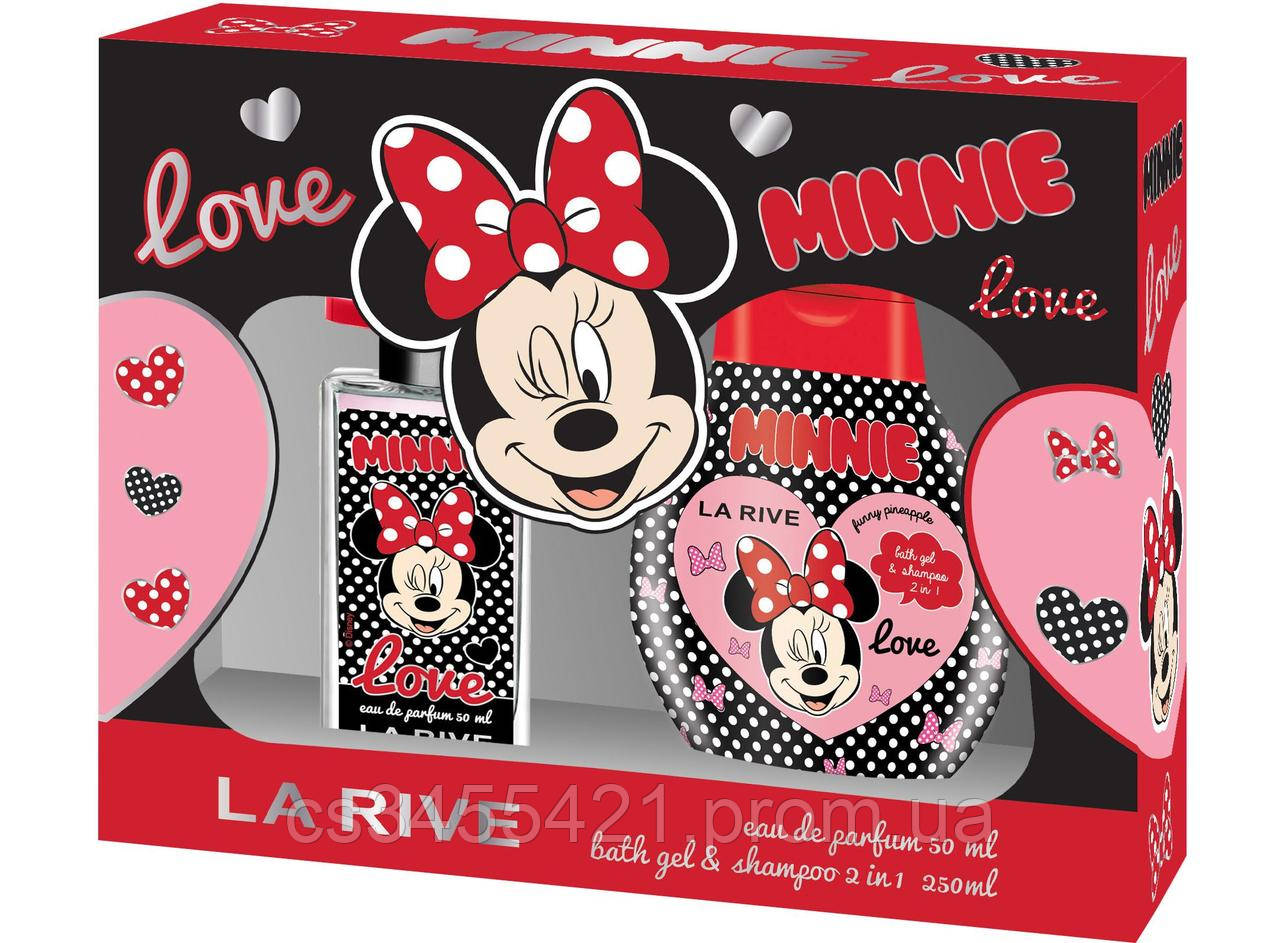 НАБІР ДЛЯ ДІВЧИНКИ MINNIE (ДУХ/ВОДА+ГЕЛЬ Д/Д), фото 1