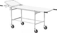 Тележка медицинская со сьемными носилками и регулируемым подголовником