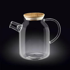 Чайник для заварювання скляний Wilmax Thermo зі спіраллю 1700 мл колір прозорий 888811