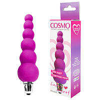 ВІБРОМАССАЖОР колір яскраво-рожевий, L 120 мм D 15x22x36 мм