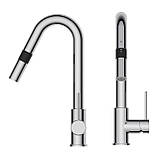 LESNA змішувач для кухні, хром, IMPRESE 55070, фото 2