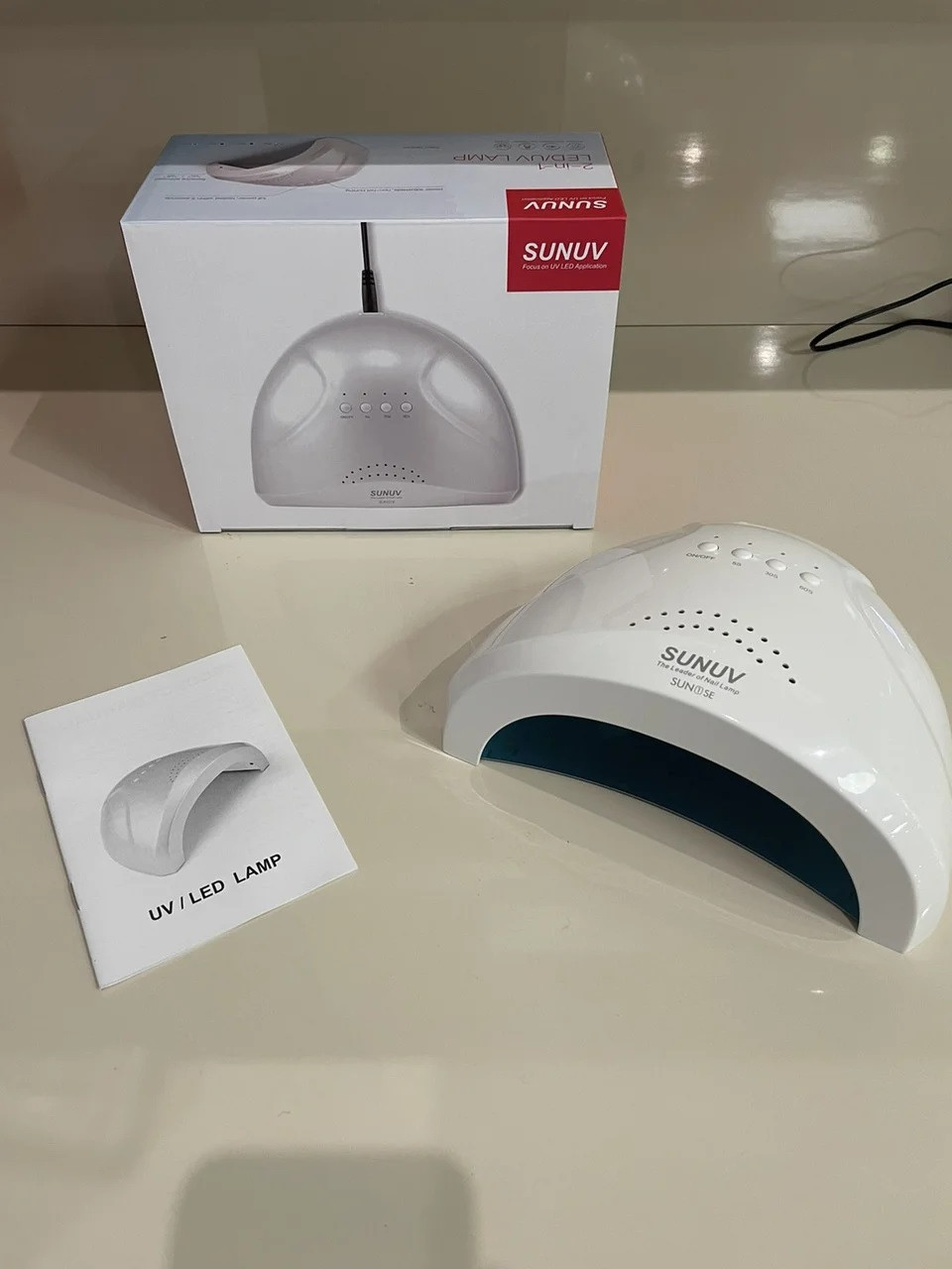UV-LED Лампа для манікюру Sun One SE оригінал, 36 Вт