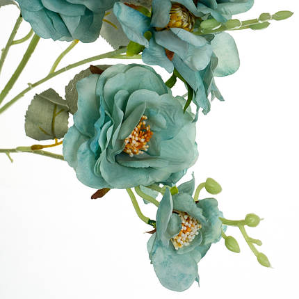 Гілка "Еустома" блакитна, в пакованні 6 шт. (8102-013), фото 2