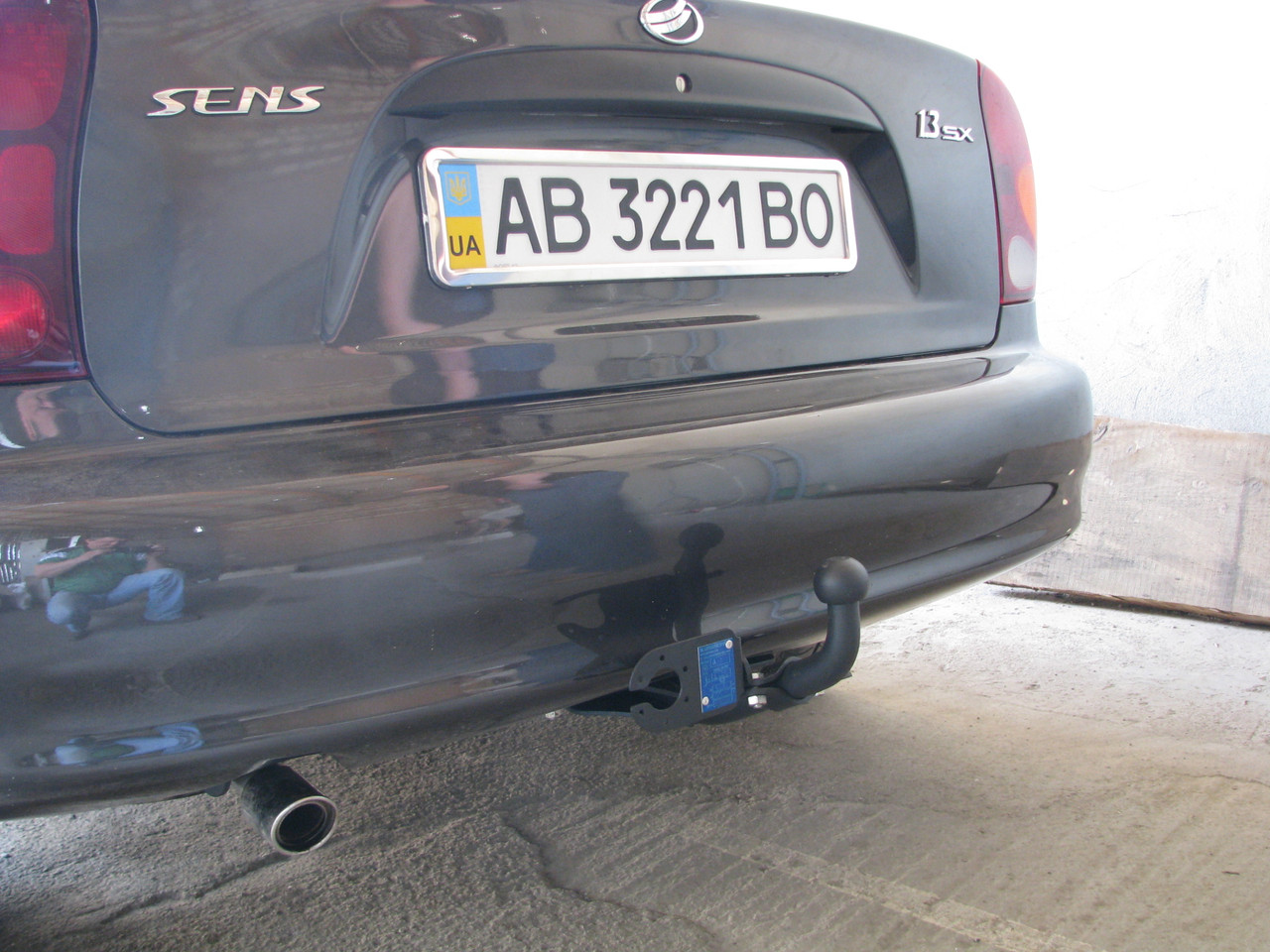 Фаркоп - ЗАЗ Chance Седан (2010--) зварний посилений, фото 1