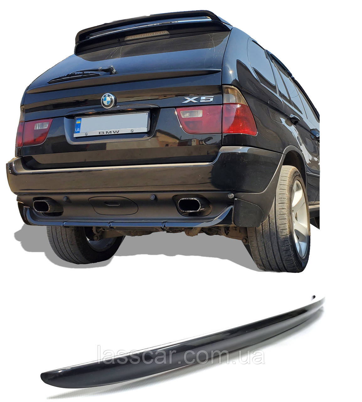 Спойлер LASSCAR на BMW E53 X5
